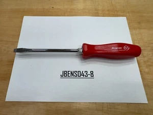 Snap-on Tools RARE 85th Anniversary Hard Grip 5/16" Flat Head Screwdriver SDD6 - Picture 1 of 7