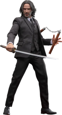 John Wick Chapter 4 Keanu Reeves Sixth Scale figure 1/6 Hot Toys Sideshow