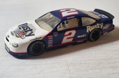 Ford Taurus #2 Rusty Wallace 1998 Hasbro NASCAR modelo de coche fundido a presión 1:64 de colección Foto 1 de 4