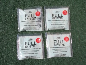 4 Brand New Fuller Brush Co. Full Crystal Window Screen Glass Cleaner Refills - Picture 1 of 4