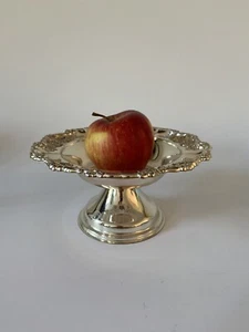 Wmf Epbrass West Germany Silver Fruit Confection Bowl 60s True Vintage - Picture 1 of 12
