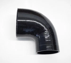 LS1 LS6 LS2 Intake Hose Silicone Black Elbow 90 NEW 4" to 3"  76mm - 102mm 540 - Picture 1 of 1