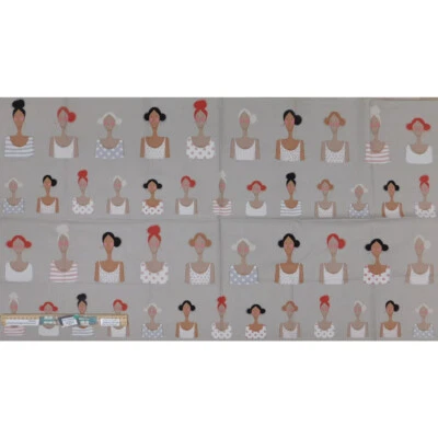 Patchwork Quilting Sewing Fabric Tilda My Friends Sand Panel 60x110cm - image 1 of 4