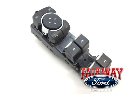 20 thru 25 Explorer OEM Ford Power Window Switch with Power Fold LB5Z-14529-BC - Image 1 of 4