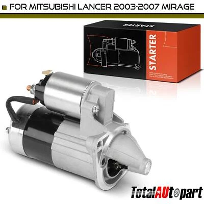 Motor De Arranque Para Mitsubishi Mirage 1997-2002 Lancer 2003-2007 1.3KW 12V CW 8T Foto 1 de 4