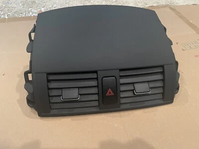 Toyota Corolla 2009 2010 2011 tablero central delantero ventilación de aire moldura bisel de peligro OEM Foto 1 de 4