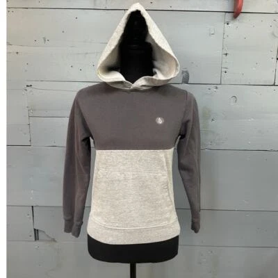 Volcom Gray Youth Hoodie Small - Image 1 of 4