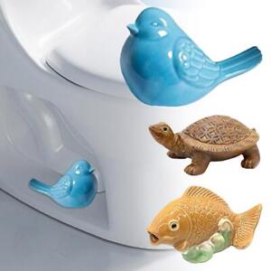 WC-Bolzenkappen dekorative Toilettenbolzen-Abdeckkappe Keramik Frosch- Fisch- S