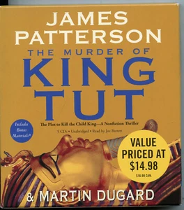 The Murder of King Tut - James Patterson Unabridged Audio + PDF Bonus Materials - Picture 1 of 2