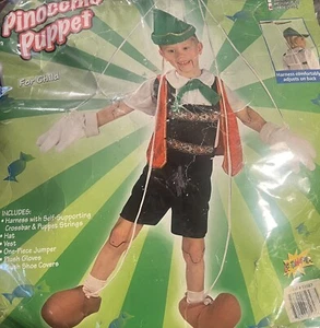 Childs Pinocchio Puppet Costume Size Large (12-14) - Picture 1 of 3
