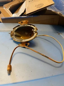 1959 Cadillac turn signal park light base back front bumper fog lamp housing - Foto 1 di 9