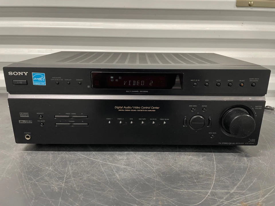 Sony STR-DE597 A/V Receiver -6.1 Channel Home Theater Stereo 540W - Image 1 of 4