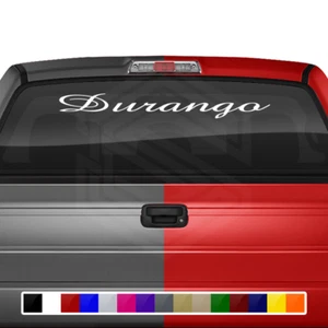 DURANGO DUR Mexico Decal Sticker Windshield Window Vinyl Graphic Banner Estado - Picture 1 of 5