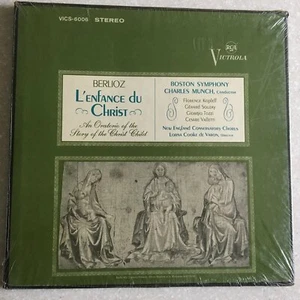 BERLIOZ L'enfance du Christ BOSTON SYMPHONY Charles Munch SEALED 2 LP RECORD BOX - Picture 1 of 5
