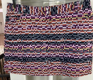 New Ladies Slezenger Golf Skort Skirt size 8 multicolor gorgeous - Picture 1 of 14