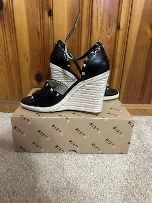 Mix No. Zapato de cuña para mujer 6 Dreamm talla 8,5 negro  Foto 1 de 2