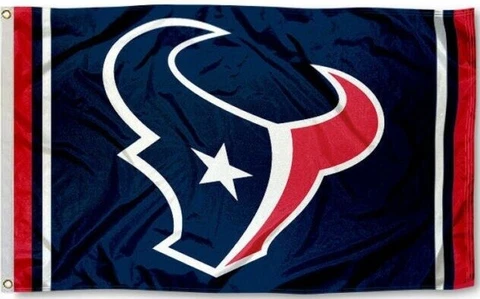 Houston Texans ~ NFL Sports ~ Large 3'X5' Flag Cover