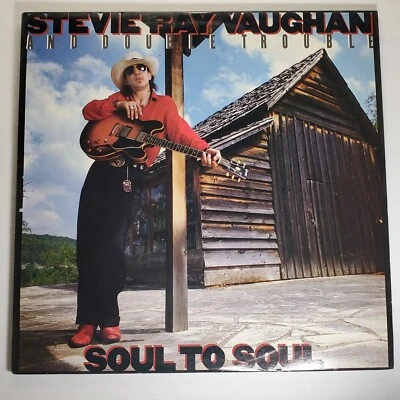 Stevie Ray Vaughan and Double Trouble - Soul to Soul Vinyl 1985 FE 40036 Pitman - Image 1 of 4