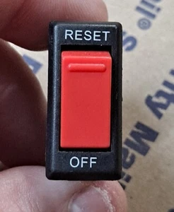 TYCO Treadmill Power On/Off Circuit Breaker W51-A161A1-15 125 VAC 15AMP EPOC - Picture 1 of 3