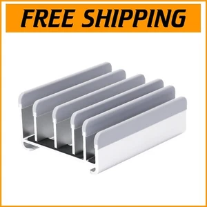 Stylish Adjustable Laptop Holder for 5 Devices - Premium Protection & Stability - Picture 1 of 10