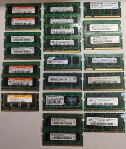 RAM 200pin SODIMM DDR PC2700 DDR2 PC2- 256Mb 512Mb 1Gb - Picture 1 of 15