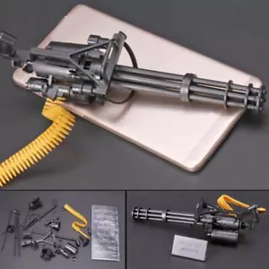 Ametralladora Gatling Minigun a escala 1:6 M134 16 cm TERMINATOR para figura de acción bonita - Imagen 1 de 12
