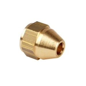 3/8 Unf X 24 Standard Female Brass brake pipe nut For 3/16” Pipe - Picture 1 of 1