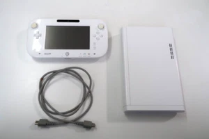 Nintendo WiiU　32GB Console & Gamepad　White　WUP-101(01)　NTSC-J　Tested［B-12］ - Picture 1 of 20