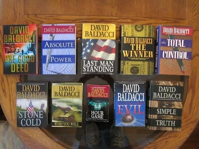 DAVID BALDACCI Absolute Power THE SIMPLE TRUTH, Winner et.al 1st/1st VG/VG HC/DJ - Image 1 of 4