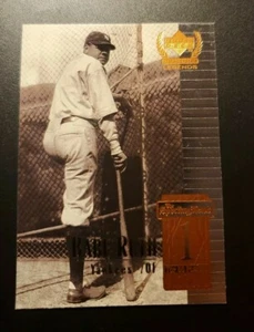 Babe Ruth 1999 Upper Deck Century Legends #1 New York Yankees - Picture 1 of 2