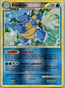 Unleashed #13/95 Blastoise Holo Pokemon MP - Picture 1 of 2
