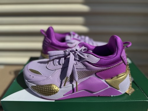 Scarpe casual Puma RsX I Am Brave stringate donna viola sneakers taglia 7