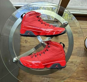 Size 10.5 - Air Jordan 9 Retro OG High Chile Red Black 2021 Men’s - Bild 1 von 7