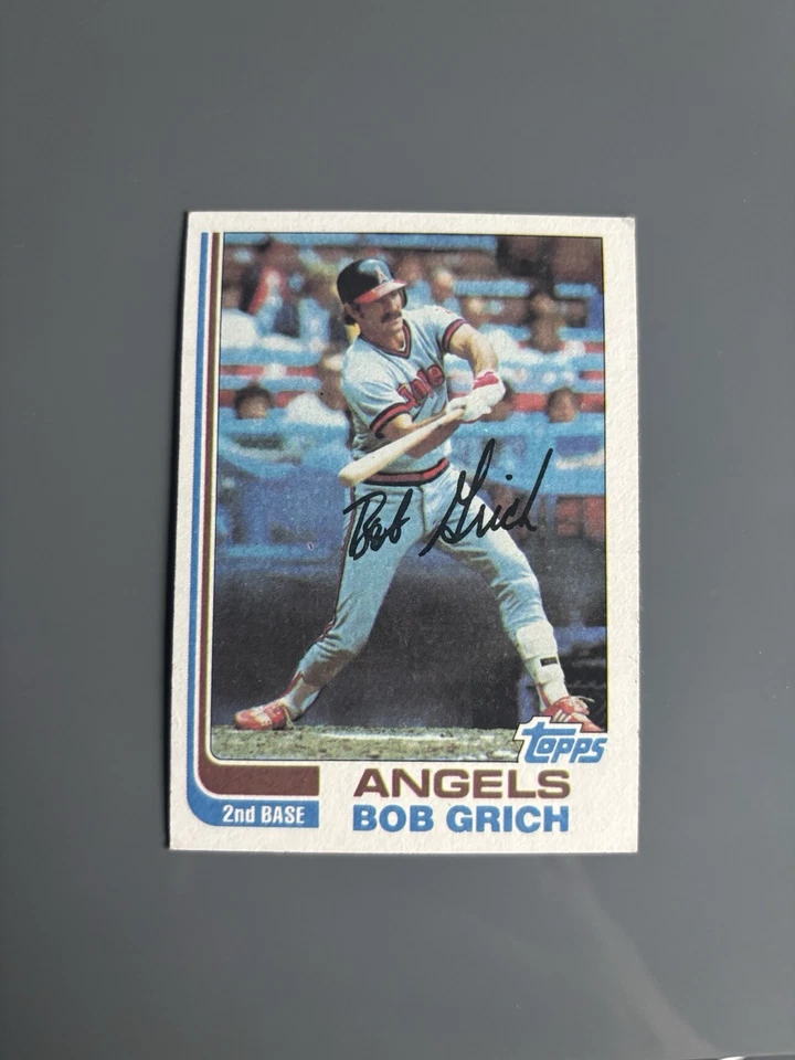 1982 Topps - #284 Bobby Grich - Image 1 of 2