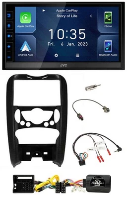 JVC DAB Bluetooth Lenkrad USB 2DIN Autoradio für Mini Cooper 2006-2014 - Bild 1 von 4