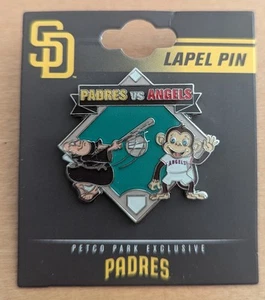 San Diego Padres Vs Anaheim Angels 2025 Pin Stadium EXCLUSIVE Rally Monkey - Bild 1 von 1