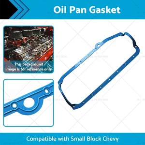 SBC Oil Pan Gasket Suitable For 1955 to 1979 SB Chevy 265 283 327 350 383 400 - Picture 1 of 9