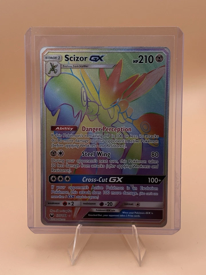 Scizor GX (Secret) 175/168 Sm-Celestial Storm Holo - Image 1 of 2