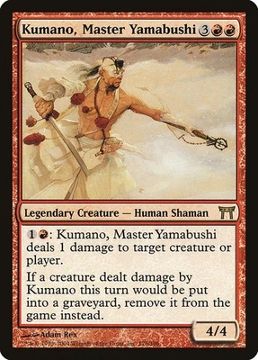 KUMANO, MASTER YAMABUSHI - Champions of Kamigawa – MTG Magic the Gathering Card - Image 1 of 4
