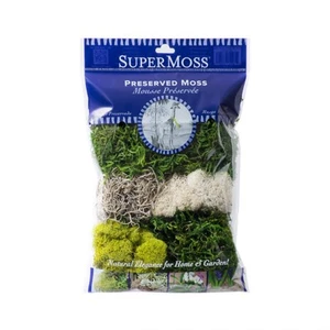 (23301) Moss Mix – Premium Decorative Moss for Crafts, Terrariums, Wedding & ... - Picture 1 of 1