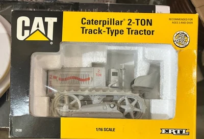 ERTL - Cat Caterpillar 2-Ton Track Type Tractor New In Box 1/16 scale Model 2438 - Image 1 of 3