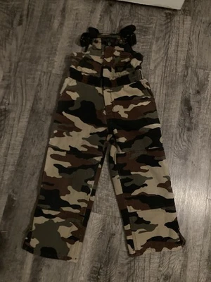 СТЕНЫ BLIZZARD PRUF комбинезон молодежи 8/10 камуфляж изолированный нагрудник холст стеганая подкладка - Изображение 1 из 4