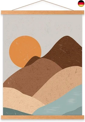 Benjia Magnetisch Posterschiene, Magnet Magnetische A3 30 x 40 Posterrahmen - Bild 1 von 4