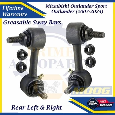 Barras estabilizadoras traseras MOOG OEM para Mitsubishi Outlander 2003-2006/deporte garantía de por vida. Foto 1 de 4