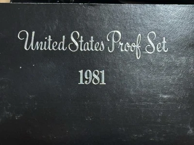 5-1981-S Proof Sets US Mint Original Government Packaging Box.  Total 5 Sets !! - Image 1 of 4