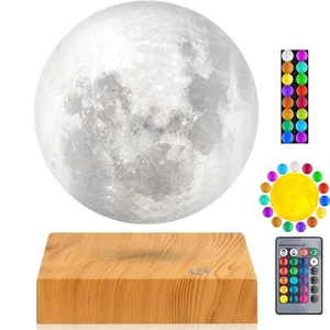 VGAzer Levitating Moon Lamp- Energy Efficient for Home Office Decor, Floating... - Picture 1 of 7