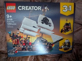 Lego Creator 31109 PIRATE SHIP 3-in-1 Set New Sealed