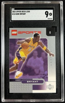 Kobe Bryant 2003 Upper Deck #10 Lego SGC 9 MINT - Image 1 of 2