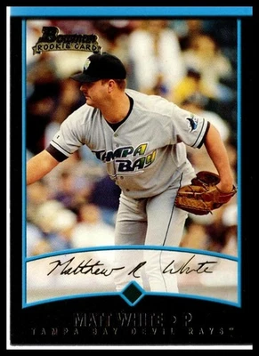 2001 Bowman #207 Matt White - Image 1 of 2