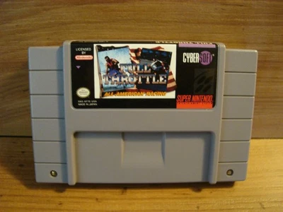 Full Throttle Racing (Super Nintendo Entertainment System) SNES Cartridge Only - Image 1 of 4